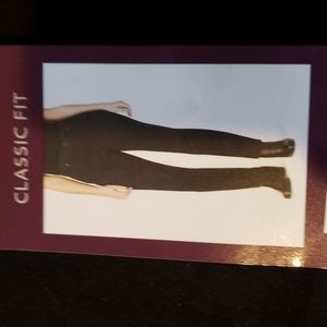 Gloria Vanderbilt pants, Amanda style, knit ponte, size 12 average.